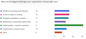 Biggest Challenges Your Org is facing - Greater IC Survey Results